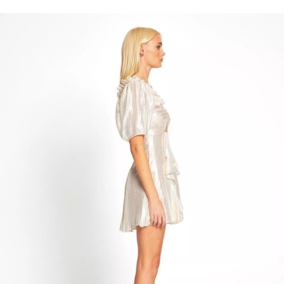 alice McCALL Women's Gold and White - Picture 8 of 9